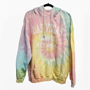 Tie dye Las Vegas hoodie sweater XL